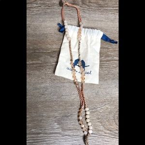 Chloe + Isabel Beaded Wrap Bracelet Rose Gold